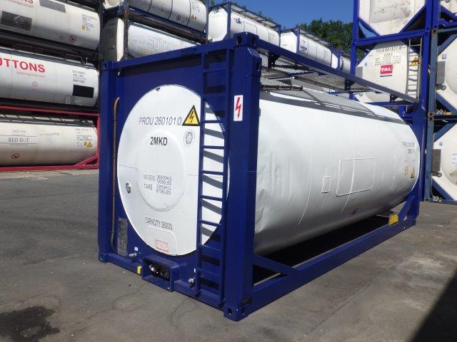 24 000 liter tank i Syrafast 316